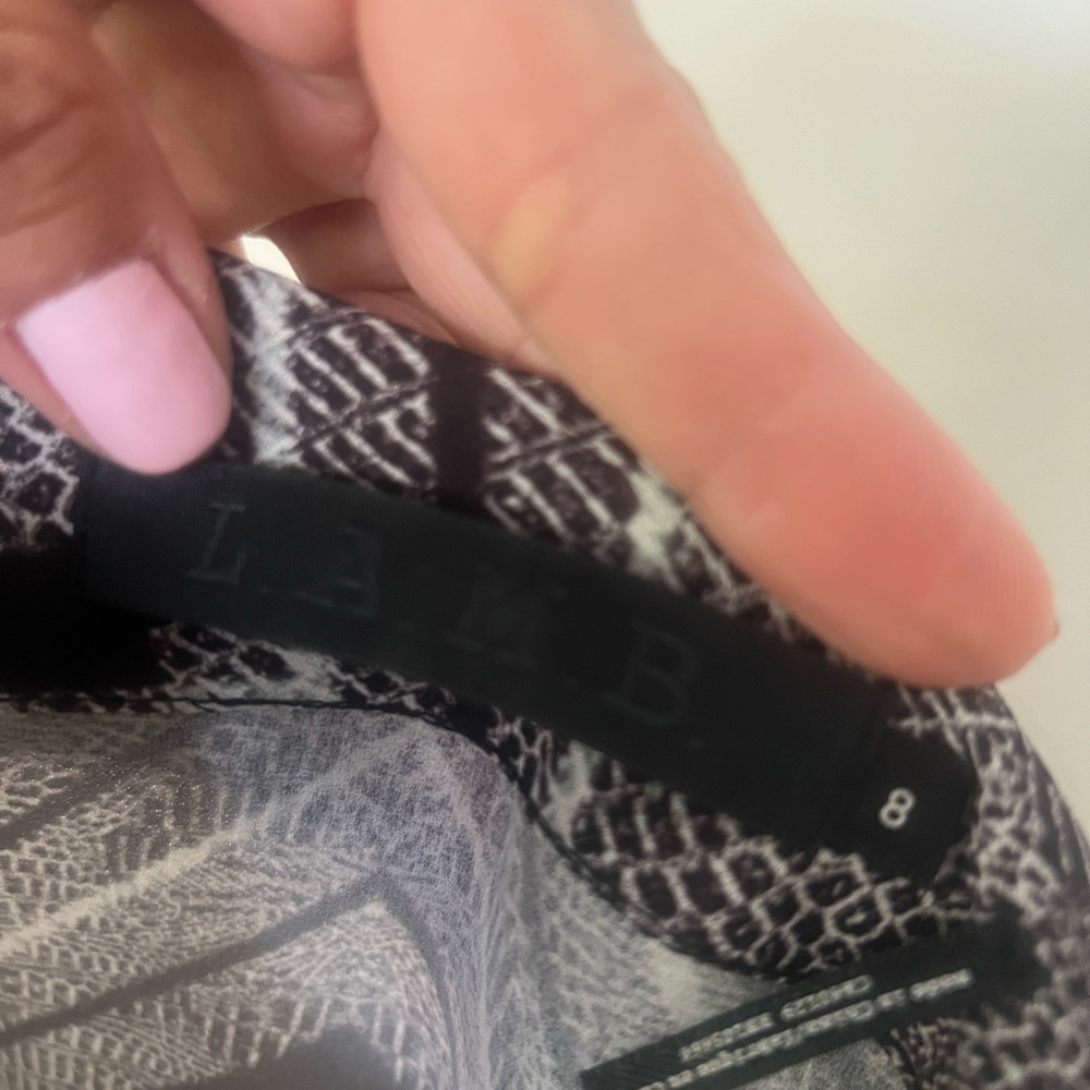 L.A.M.B. Monochrome Patterned Apparel